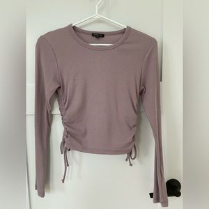 Dynamite ruched long sleeve